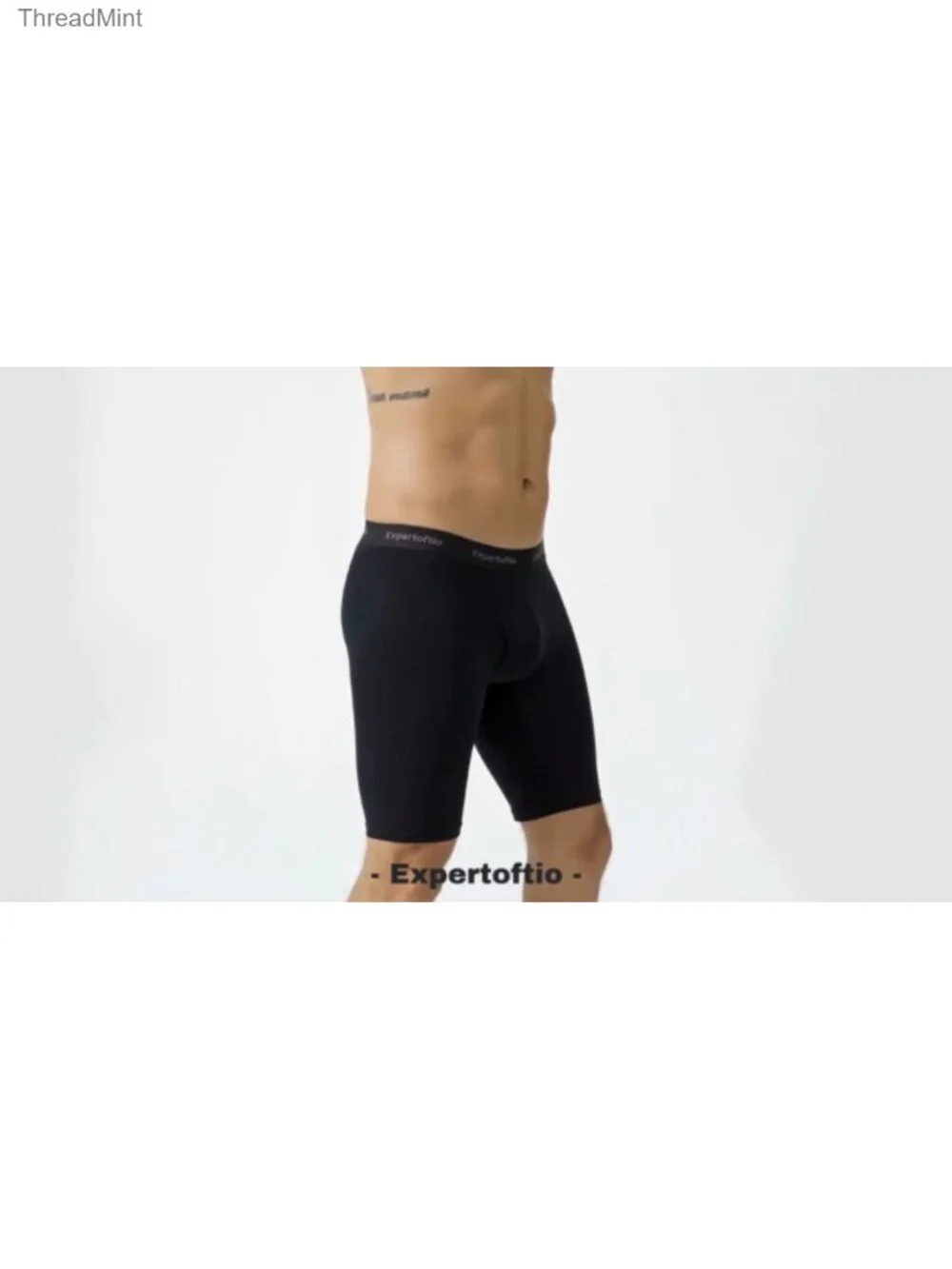 Viscose Bamboo Long Leg Boxer Briefs 9 In Performance Underwear Anti Chafing